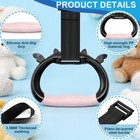 Csoalpo Gymnastics Rings For Kids  Professional Adjustable Extended Pink