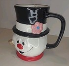 New Rae Dunn By Magenta Frosty The Snowman Mug Coffe Cup Christmas 
