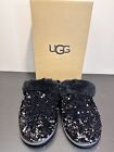 Ugg Scuffette Ii Chunky Sequin Slippers Black Women s Size 7-8