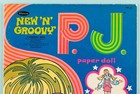 Vintage Original 1970 Whitman New  n  Groovy P j  Paper Dolls  1981 69 Uncut