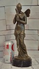 Bronze Psyche Sculpture By Annie Greek Maiden Fine Art Hot Cast Figurine Decor