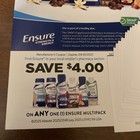  12     4 On Any  1  Ensure Multipack  Coupon Exp 4-2027