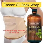 Cold-pressed Organic Castor Oil In Glass Bottle - 16 Fl Oz - 100  Pure And Natur