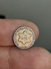 1852 Three Cent Silver Trime  1