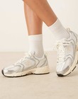 New Balance 530 Casual Shoes Silver Metallic linen U530esb Women s 6-10