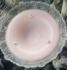 Vintage Art Deco Pink Glass Ceiling Lamp Light Shade Three Hole