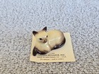  5  Vintage Hagen Renaker Siamese Cat Figurines