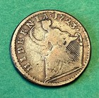 1723 Wood s Hibernia Halfpenny Colonial Copper