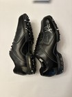Tiger Woods Autographed Black Golf Shoes     Rare Lt Ed Of 50     Upper Deck Coa