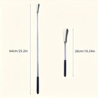 New Extra Long Handle Shoe Horn Stainless Steel 25  Handled Metal Shoehorn Horns