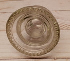 Vtg Hemingray - 14 Clear Heavy Glass Insulator Made In Usa 3 5  T X 2 75  W