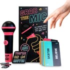 Grab The Mic Karaoke Game Exciting Grab The Mic  2-10 Players 250 Lyric Cards-
