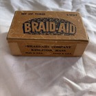 Lot Of 7 Vintage Rug Braiding Tools  - Braid Aid  Braidkin  Lacing Cord   Books
