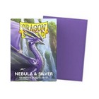 Dragon Shield 100ct Box Dual Matte Nebula   Silver