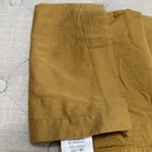 Crate And Barrel Cotton Napkins Butterscotch 21   x 21    Set Of 6