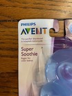 Phillips Avent Super Soothie Pacifier 3m  Blue Pack Of 2 - Scf192 04 - New