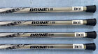 New   Brine 6000-lacrosse Attack Shaft  Chrome   Lot Of 4 Shafts  Free Shipping 