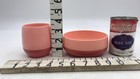 2 Piece 1960s Vacron Bopp Decker Two-tone Vacuum Bowl   Cup Vintage Mcm
