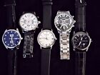 Set 5 New Men s Watches Closeout Overstock Clearance Deal Lot 5 Batteries 25agt3