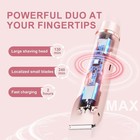 Dermave Bikini Shaver 2 In 1 Dual Head Bikini Trimmer For Women cordless   Ipx7