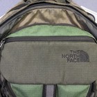 North Face Surge Backpack Green Hiking Outdoors Rucksack Camping Getaway Weekend