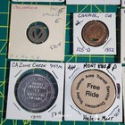 20  Different Vintage Mixed Transit Token Lot  See Photos  Our  B2630