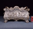 Large French Antique Cast Iron Louis Xv Style Planter flower Pot Garden