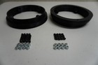 Motorcycle Stereo Bedroll Speaker Baffles  Mount 6 5  Speakers In Pvc Tube Ends 