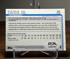 Fernando Tatis Jr Signed Autographed 2019 Topps Chrome Card Rc Auto Psa Dna Coa 