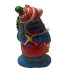Vintage 1994 Christmas Follies Handpainted Porcelain Ornament By Sue Dreamer