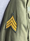 Vintage M-1951 Og 107 Sateen Field Jacket W liner Us Army Mens Small Regular