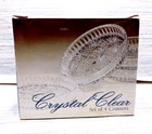 Set Of 4 Essex Coasters 24  Lead  Crystal Vintage By Crystal Clear New In Box