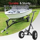 Trailer Dolly  600lbs Capacity  1-7 8    Hitch Ball With 12    Pneumatic Black 