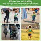 3 In 1 Toddler Harness Leash   8 2ft Anti Lost Wrist Link  Cute Dinosaur Kids   