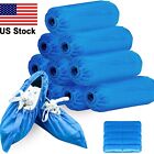 10000pcs Non-woven Blue Shoe Covers Disposible Anti Dust Non Slip Grid Protector