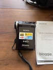 Sony Bloggie Mhs-cm5 Handheld Hd Camcorder Black Tested Working