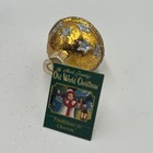 Gold Jingle Bell Blown Glass Christmas Ornament By Old World Christmas New W tag