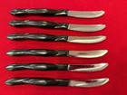 Cutco Set Of 6  1759 Classic Black Steak   Table Knives Pre-owned