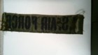 Military Patch Vintage Vietnam Era Od Green Us Air Force Name Tape  2