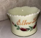 Vintage Custard Glass Souvenir    elbow Lake   