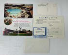 1950s Skyriders Hotel Brochure   Postcard Phoenix Sky Harbor Airport Az Vintage