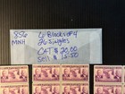 Scott   856   Mnh   6 Blocks Of 4   26 Singles   2026 Scott Cat  Value   20 00