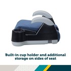 2-in-1 Booster Car Seat W  Storage Cup Holder Lightweight Toddler Safety Seat Us