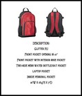 Glitter Cheerleader Backpack  Gym Backpack  Glitter Backpack New