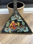 Vintage Russian Balalaika Hand Painted By Sokolova-ice Fishing Scene