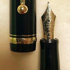Excellent Pilot Custom 74 Fountain Pen 14k Medium M Black Japan