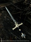 Hand Forged Damascus Steel King Solomon Sword Medieval Battle Ready With Sheath