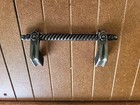 Vintage Antique Pewter Drawer Pulls With Beautiful Rope Design--ajax 958