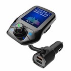Bluetooth Wireless Car Fm Transmitter Aux Stereo Receiver Adapter Usb Charger Zz