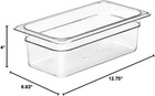 Pack Of 4  - Cambro 34cw135 Camwear 1 3 Size 4in Deep Polycarbonate Food Pan